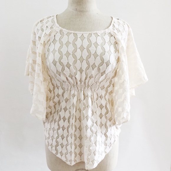 Anthropology Lace Top - Picture 6 of 6
